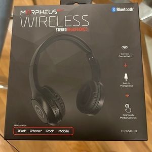 NEW Morpheus Wireless Stereo Headphones